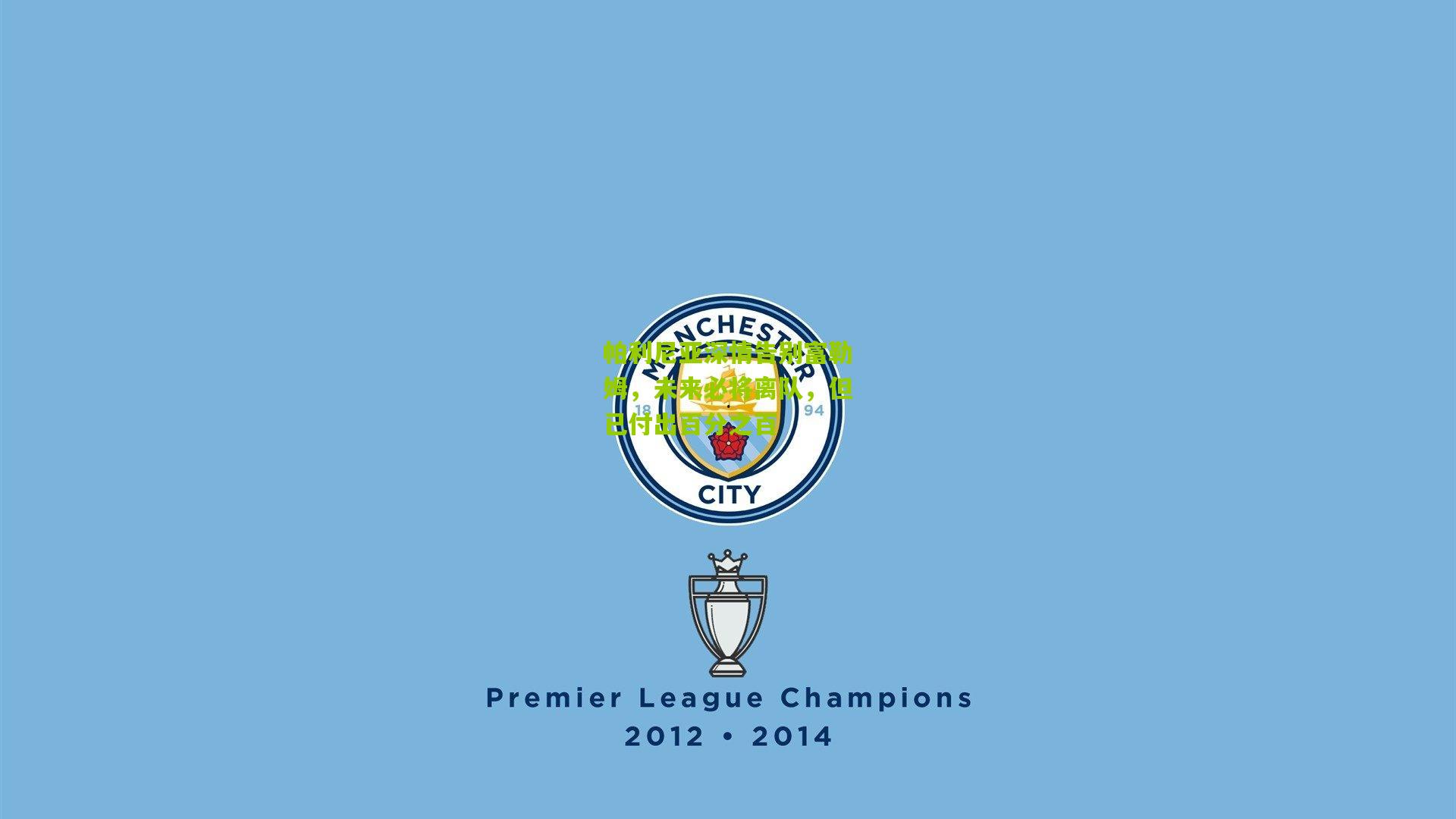 【熊猫体育官方平台】帕利尼亚深情告别富勒姆，未来必将离队，但已付出百分之百